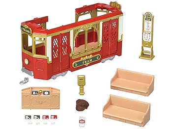 シルバニアファミリー - 【新品未開封】シルバニアファミリー★街のおでかけトラム★タウンシリーズ Amazon.co.jp: シルバニアファミリー タウン 【街のおでかけ